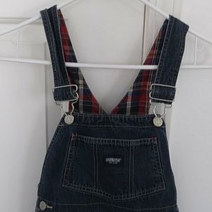 Osh boy denim overalls size 7